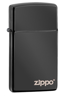 Zippo Ebony Branded (Slim)