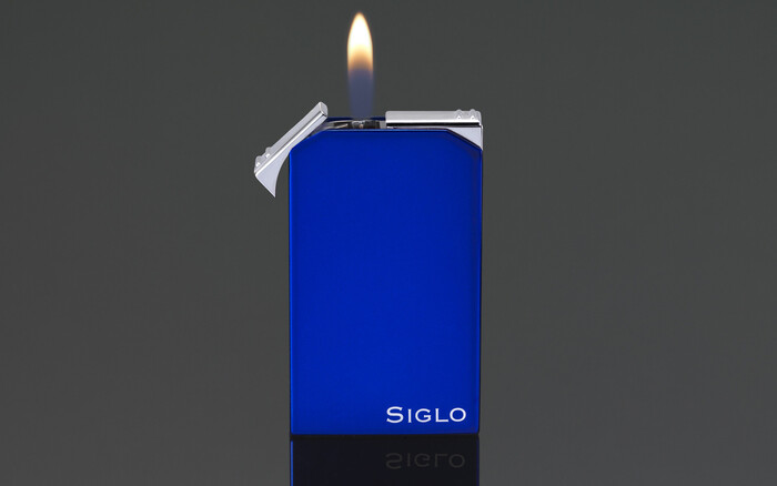 Siglo Twin Flame Lighter - Blue