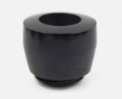 Falcon Pipes Standard Bowl - Dover Shape, Ebony Finish (Bowl Only)