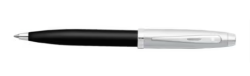 Sheaffer 100 Black with Chrome Plate Ballpoint Pen HSB